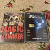 Pc Cd- Rom Gioco Magic Manager 5.0 E 9.0 Gazzetta