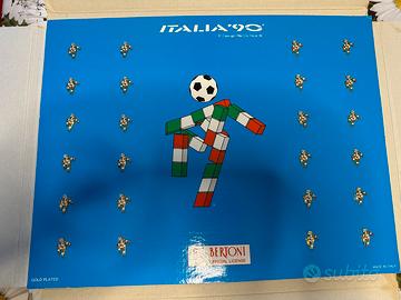 Spille italia 90 ufficiali Bertoni con espositore