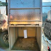 contenitore in profilo di alluminio 