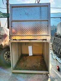 contenitore in profilo di alluminio 