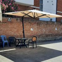 Ombrellone 3x4 mt con lastre di appoggio