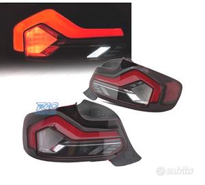 FANALI BMW F22 F23 F87 LED ROSSO AFFUMICATO