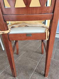 N.6 Seggiole centro veneto del mobile