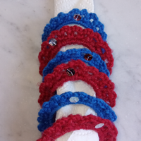 Portatovaglioli nr 06 fatti ad uncinetto