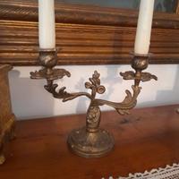 Candelabro antiquariato francese