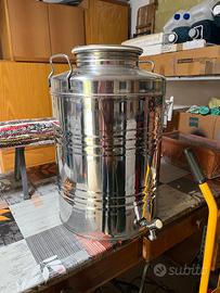 Fusto acciaio inox da 50 litri