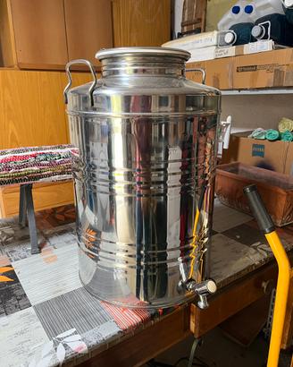 Fusto acciaio inox da 50 litri