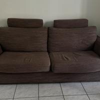 divano letto 2 posti + materasso matrimoniale