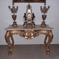 Console foglia oro. 