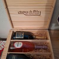 Cofanetto in legno Champagne 3x 