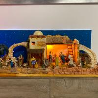 presepe artigianale unico realizzato a mano