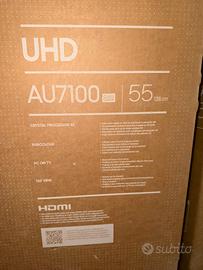 nuova Samsung Smart TV 55" UHD 4K - AU7100 - Come