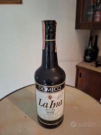 Bottiglia vintage sherry Pedro Domecq La Ina