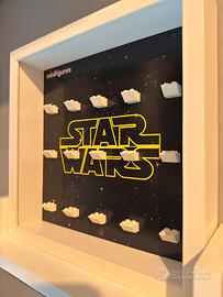 Lego cornice display star wars