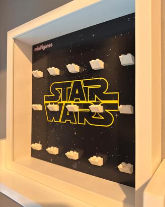 Lego cornice display star wars