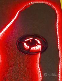  STRISCE LED ROSSA 14,4 W/M 12V BONINA 4 METRI