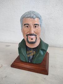 Scultura Statua Mezzo Busto Pino Daniele