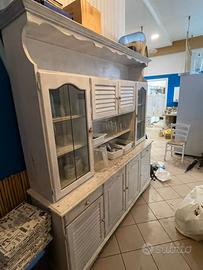 Armadio antico rustico service ristorante