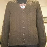 cardigan verde Sisley 