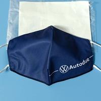 Mascherina blu con logo Volkswagen