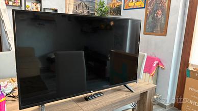 TV LG 43 pollici + barra audio Panasonic