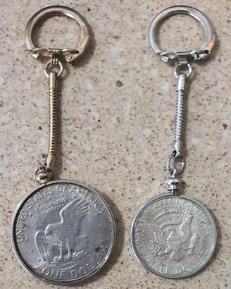 Portachiavi Dollaro e mezzo dollaro