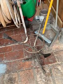 Portavasi in ferro battuto