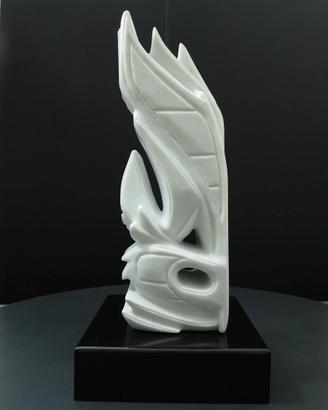 scultura in marmo bianco di Carrara di Sand. a.