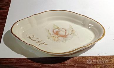 Piattino Porcellana Limoges Michel Hufero