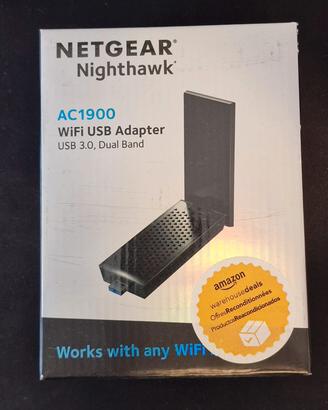 Netgear Nighthawk AC1900 Adattatore WiFi USB 3.0