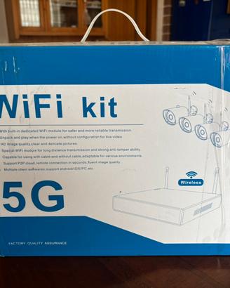 Kit video sorveglianza Wi-Fi