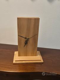 orologio inlegno