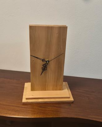 orologio inlegno