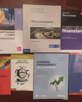 Libri Economia e Management UniPR - I e II anno