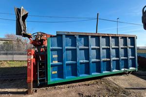 CASSA SCARRABILE CON GRU LUNGHEZZA 6,60MT