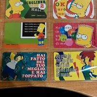 serie card dei simpson