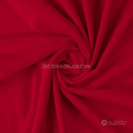 Set complete tende per camion rosse in velluto