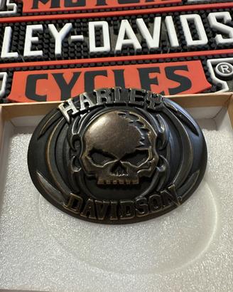 Fibbia Willie G Skull Originale Harley Davdson