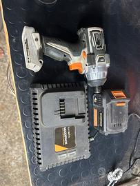 Avvitatore impulsi Batavia 18 V con batteria