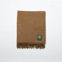 Coperta John Morrison Cashmere e Lana Marrone