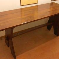 Tavolo fratino in noce 160x70