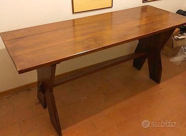 Tavolo fratino in noce 160x70