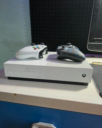 Xbox One S + 2 Controller + Cavi