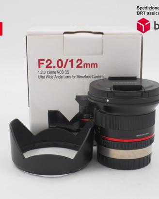 Samyang 12 F2 NCS CS (Fujifilm)