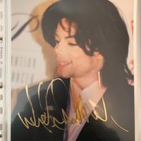 Autografo Michael Jackson certificato Autenticità