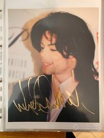 Autografo Michael Jackson certificato Autenticità
