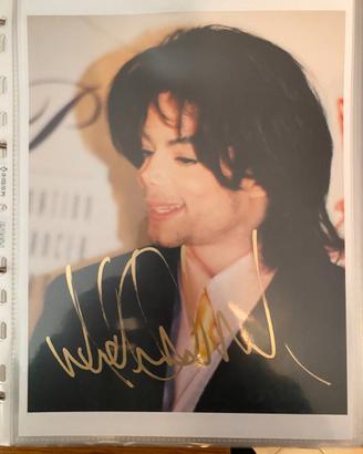 Autografo Michael Jackson certificato Autenticità