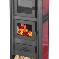 Stufa a legna con forno Blinky ROMA 12kw-Cardelli