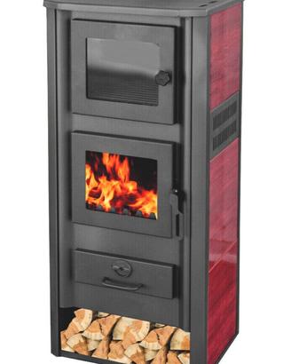 Stufa a legna con forno Blinky ROMA 12kw-Cardelli