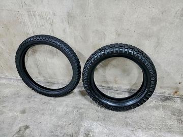 Coppia gomme moto Mitas E-07 90/90-21 * 140/80-18